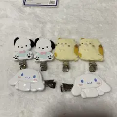 sanrio サンリオ ポムポムプリン｜前髪クリップ ヘアアクセサリー 廃盤品