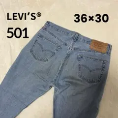 ゲリラセール‼️【USA製】90-00s Levi's501 デニムW36 L30のサムネイル