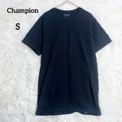 チャンピオン 半袖 Tシャツ コットン100％ ブラック 『S』