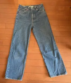Levi’s Ribcage Straight Ankle デニム