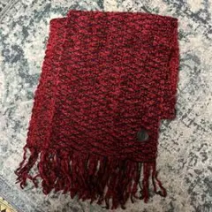 STAR TEAM mahair scarf スターチーム マフラー 赤ピンク - メルカリ