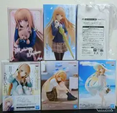 椎名真昼　プライズフィギュア　6体セット