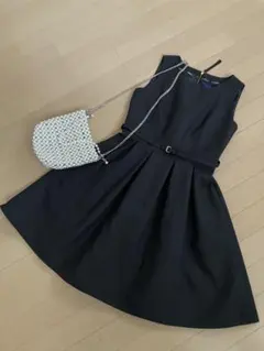 美品　ブルーレーベルクレストブリッジ ワンピース 36 黒