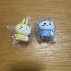 ちいかわソフビパペットマスコット　ハチワレうさぎ