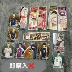 ハイキュー!! ステッカー クリアカード