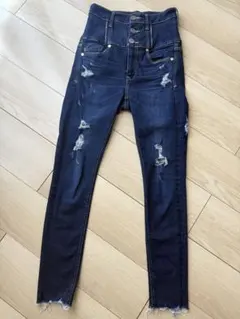 EMODA エモダ　ハイウエストデニム　スキニー