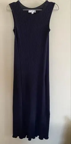 【美品】INES DE LA FRESSANGE ノースリーブワンピース L