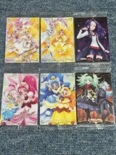 プリキュアウエハース6枚セット
