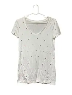ギャップ　GAP Ｖネック　Tシャツ　ホワイト　ハート