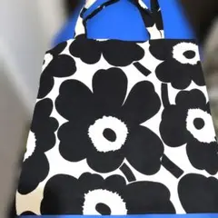 marimekko Unikko トートバッグ ブラック