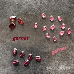 ガーネット　1月　誕生石　ピアス・イヤリング・ネックレス　成功　恋愛成就