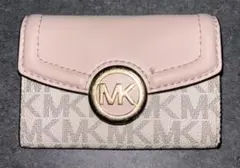 MICHAEL KORS キーケース ピンク MKロゴのサムネイル