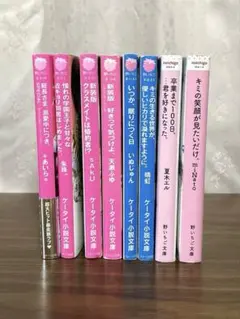 野いちご文庫 ケータイ小説文庫8冊 まとめ売り〈総長さま、溺愛中につき。カード〉