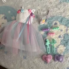 リカちゃん ゆめいろみさきちゃん カラフルチェンジ ワンピース アクセサリー