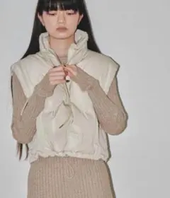 todayful キルティングダウンベスト　エクリュ36のサムネイル