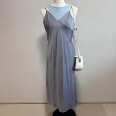 スローブ イエナ キャミワンピース フリーサイズ ロング ストラップ調整可