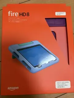 Fire HD 8 第12世代用Amazon純正 キッズ向け保護カバー グレープのサムネイル