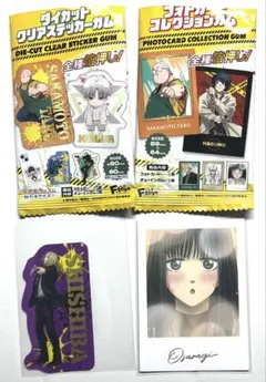 サカモトデイズ 神々廻 大佛 クリアステッカー フォトカードセット