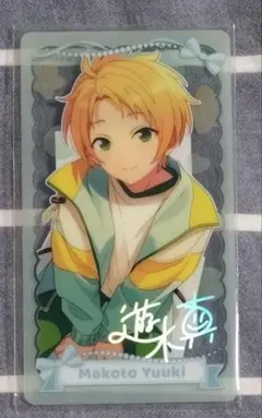あんスタ Trickstar 遊木真 童夢クリアカード あんスタ 中国 幼少期 童夢 童心 クリアカード 遊木真 - メルカリ