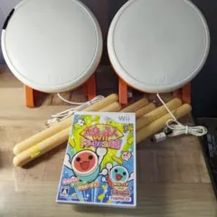 たいこの達人Wii タタコン バチ ソフト セット 太鼓の達人 コントローラー