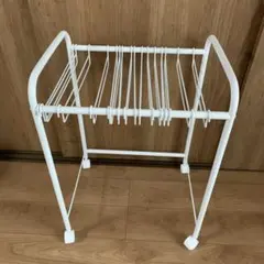 スラックス・ズボンハンガー20本収納 キャスター付き