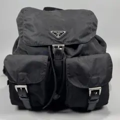 美品✨ PRADA ブラック ナイロン バックパック リュック