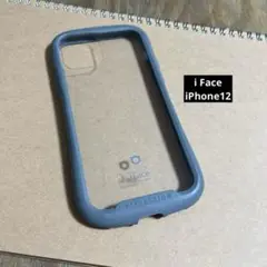 iFace iPhone用クリアケース グレー iPhone12