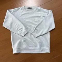 美品　RAGEBLUE ライトブルー　水色　ロンT スウェット　ベロア　S