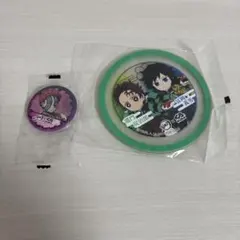 鬼滅の刃 くら寿司 コラボ コースター 缶バッジ
