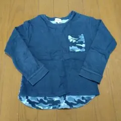 GREEN LABEL RELAXING 迷彩柄長袖カットソー 125cm