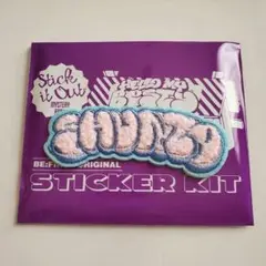 シュント SHUNTO モコモコ刺繍ステッカー