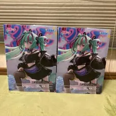 初音ミク FIGURIZMα 初音ミク Punk！ フィギュア 2個セット