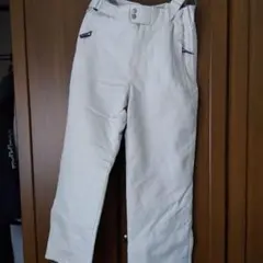 スキーウェアセット ホワイトパンツ ネイビージャケット