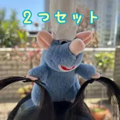 新品 レミーのおいしいレストラン　風 ふわふわ ぬいぐるみ カチューシャ