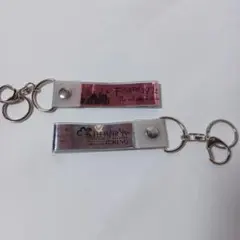 超特急 キーホルダー 2個セット　タワレコ銀テープ　キーホルダー
