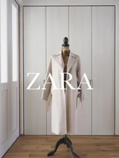 ZARA フェイクスエード ロングコート