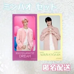 SEVENTEEN ALWAYS YOURS DREAM ステッカー ミンハオ