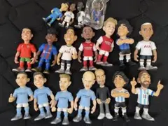 MINIX サッカー フィギュア 18体セット メッシ マラドーナ ロナウド MINIX サッカー フィギュア 18体セット メッシ マラドーナ ロナウド