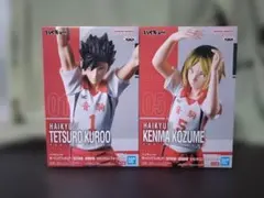 ハイキュー!! 黒尾鉄朗 孤爪研磨 フィギュア セット