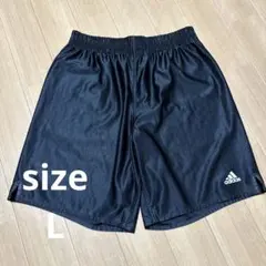 adidas ゲームパンツ　黒