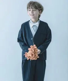 ネイビー フォーマルスーツ 120