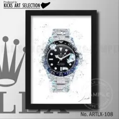Rolex ロレックス アイスブルー デイトナ/オマージュアートポスター