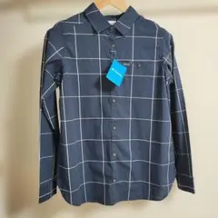 新品タグ付きアメリカ販売コロンビア長袖チェックシャツパタゴニアモンベルノースフェ