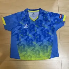 Nittaku 幾何学模様 Vネックウェア　150サイズ