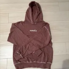 sumika フード付きブラウンパーカー Sサイズ
