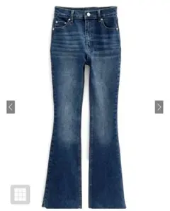 GRL ストレッチフレアデニムパンツ L