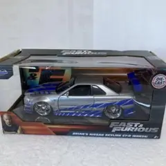 ワイルドスピード　jada toys 1/24 BRIAN'S GT-R　R34