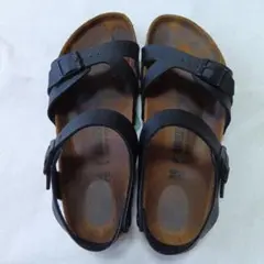 BIRKENSTOCK ビルケンシュトック サンダル 黒 38
