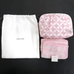 【新品未使用】CELINEセリーヌシュシュ♡箱、紙袋付き大幅お値下げ早い者勝ち！ セリーヌCELINE】美品！人気！早い者勝ち！最終値下げ！シュシュ