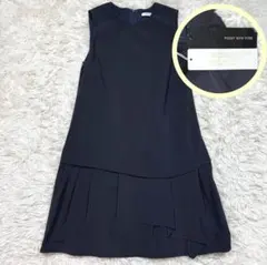 タグ付き未使用✨フォクシー フリルギャザーワンピース ストレッチ フレア 撥水